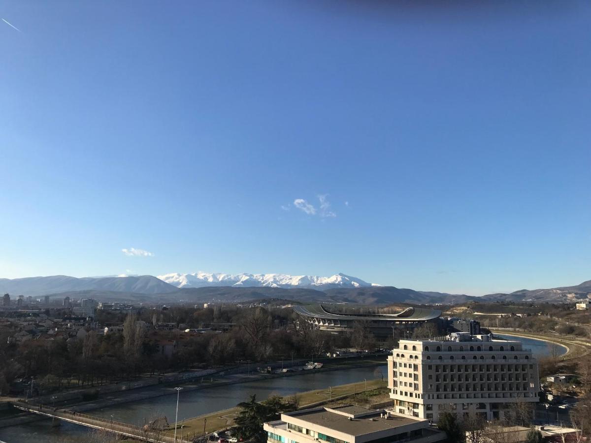 Appartement Blue Sky à Skopje Extérieur photo