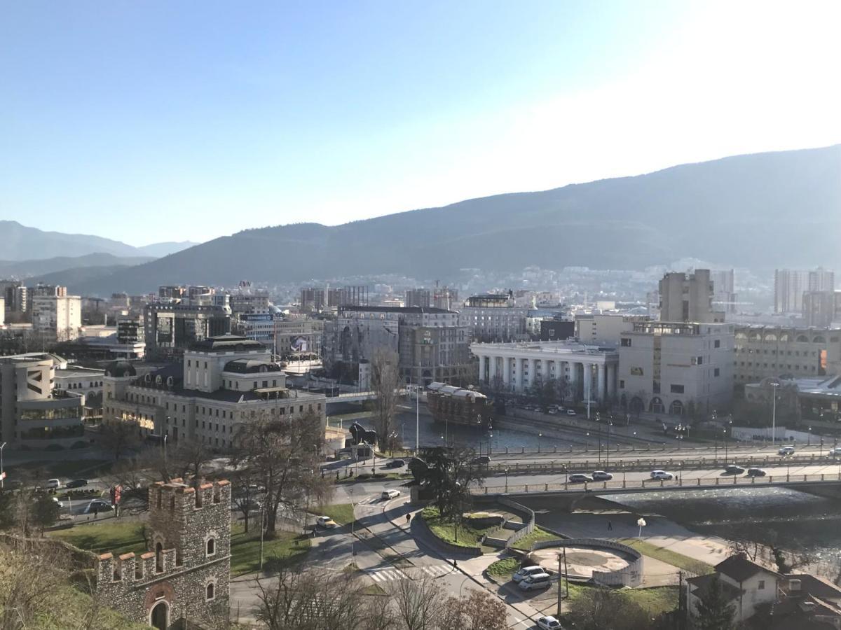 Appartement Blue Sky à Skopje Extérieur photo